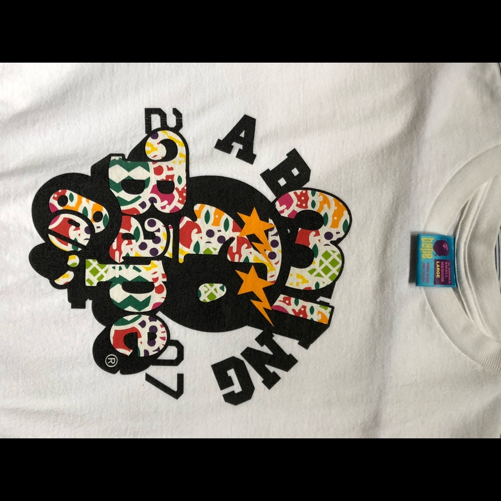 Rare Bathing Ape Shirt used